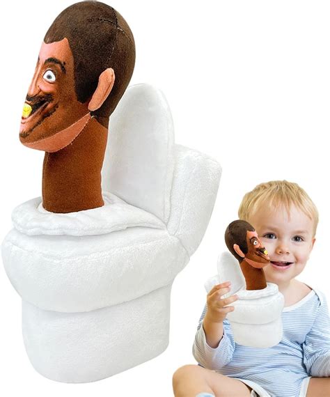 Skibidi toilet toys amazon india Qabfwe Skibidi Toilet Plush, 11" Speakerman Bosses Plushies Toys Skibidi Toilet Head Plushies Toys for Fans and Friends Beautifully Stuffed Animals Doll Gifts (2pcs) 4