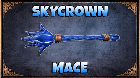 Skycrown mace outward Both are amazing but as you said the mace can capitalize with ice dmg from the crimson armor, you can use kelvin's greataxe later on which has the best of both worlds, ice damage and GAxe moveset, paired with varnish and boon and