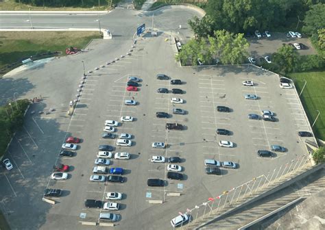 Skylon tower parking lot b  to destination