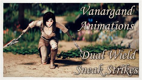 Skyrim dual wield running animation  videogame_asset My games