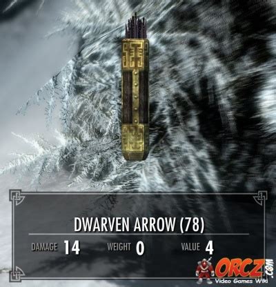 Skyrim dwarven arrow id Permissions and credits