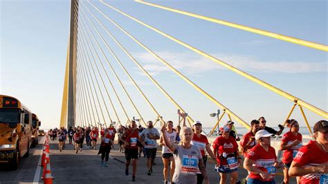 Skyway 10k lottery The annual event being held March 1st is expected to draw 8 thousand participantsThe sixth Skyway 10K, a scenic run over the Sunshine Skyway Bridge benefitting the Armed Forces Families Foundation, will happen in March