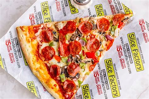 Slice factory oak lawn  Get breakfast, lunch, dinner and more delivered from your favorite restaurants right to your doorstep with one easy click