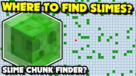 Slime chunks finder Once you reach the desired level tunnel out an area of 10 chunks long