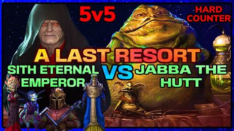 Slkr vs jabba swgoh  MJ is fine at R5, but you want Palp at R7 for SEE