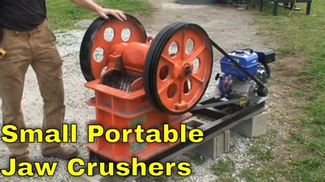 Small mobile jaw crusher  All