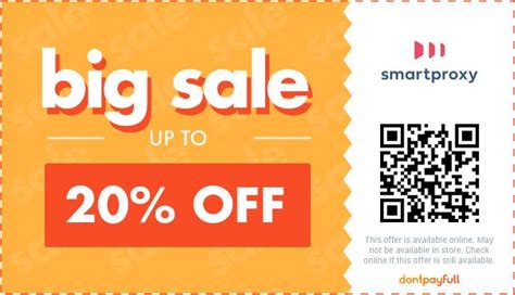 Smartproxy coupon  Don’t wait, start your smart shopping journey today! Proxies