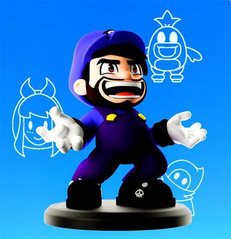 Smg4 animatez  animatez smg4fanart smg4whimpu whimpu smg4_whimpu whimpusmg4 whimpu_smg4 animatezfigure