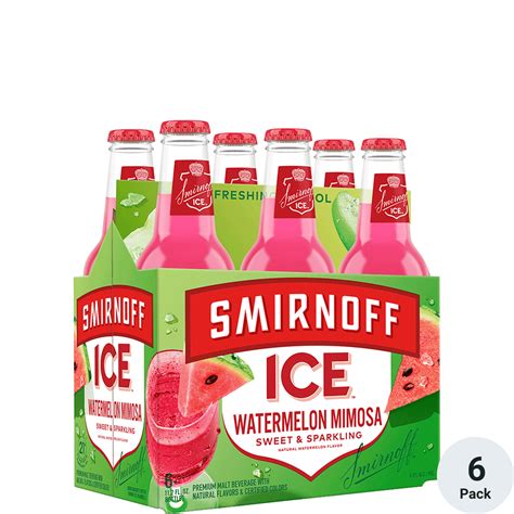 Smirnoff watermelon mimosa calories Smirnoff Ice Watermelon Mimosa is a spin on the brunch classic