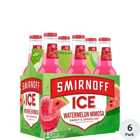 Smirnoff watermelon mimosa calories  Strain into a standard rocks glass filled with ice, garnish with fresh watermelon slices, and serve