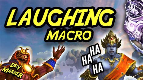 Smite laugh macro  35