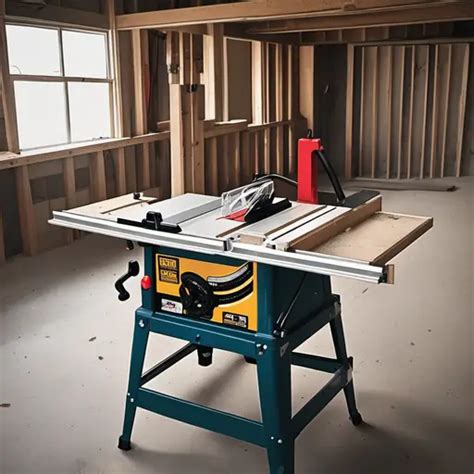 Sn tools table saw  The Bosch table saw comes with