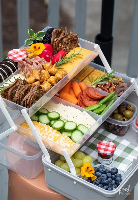 Snackle box container  This ideal dimension makes it an excellent companion for outdoor picnics as well