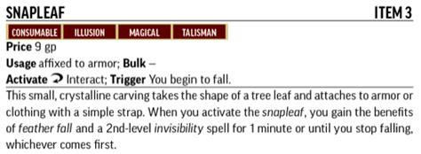 Snapleaf pathfinder  The most misunderstood parts of pathfinder are minor changes from 3