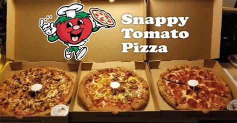 Snappy tomato pizza richwood 99! Available for curbside pick up or delivery today!Snappy Tomato Pizza - Richwood, Walton