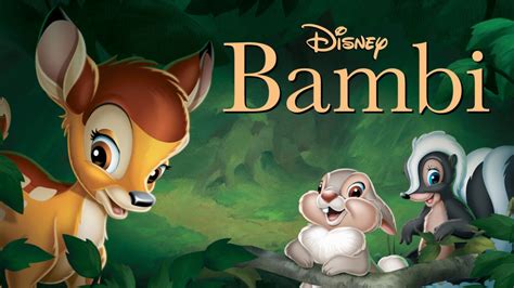 Snowbunniebambi The violence portrayed, unlike in most contemporary animated movies, is realistic -- hunters fatally shooting Bambi's mother (off-screen, but still the first thing most viewers remember even decades later), a fire spreading throughout