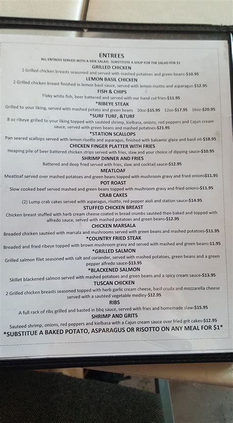 Socastee station menu  Ranked #134 of 994 Restaurants in Myrtle Beach