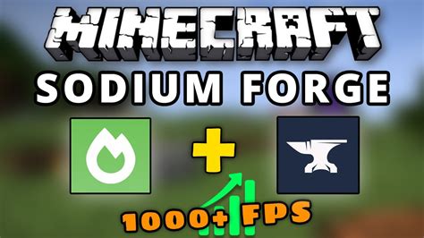 Sodium forge  If you truly want the best experience with Sodium, I'd suggest try out Fabric! Forge port of Sodium, Lithium, and Phosphor mods from Fabric