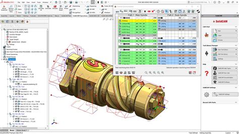 Solidcam demo  5-Axis Machining, Turning and Mill-Turn and Solid Probe for SolidCAM 2019, integrated in