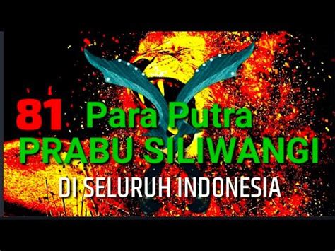 Sopo bae putrane prabu siliwangi 1 Prabu-anom = pangeran-pati