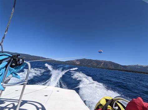 South lake tahoe parasailing  1