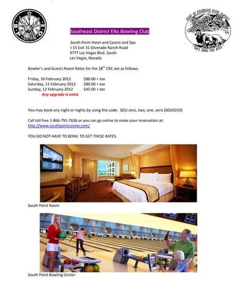 South point room rates  2-star hotel
