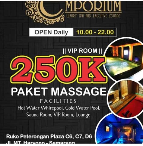 Spa semarang kaskus Dikutip dari ulasan para pengunjung Delta SPA kaskus 2023 cabang Palembang, harga Delta SPA Palembang treatment massage 2 session berkisar Rp420