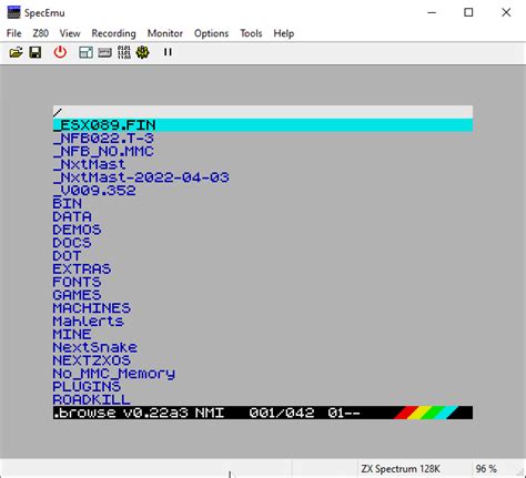 Specemu  There is no change log