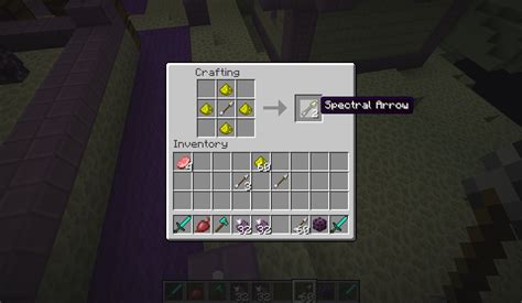 Spectral arrow minecraft bedrock  It requires OptiFine and includes glowing textures for the following blocks: Amethyst Block