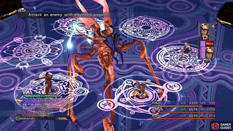 Spectral keeper ffx Shred is found in Calm Lands as a random enemy counter