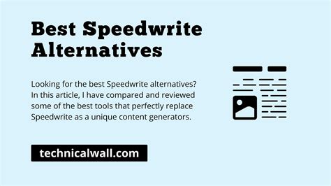 Speedwrite alternative 10 Best Speedwrite Alternatives for 2023