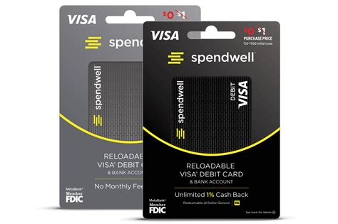 Spendwell reloadable visa debit card <i>The spendwell bank account debit card is accepted anywhere Visa debit cards are accepted</i>