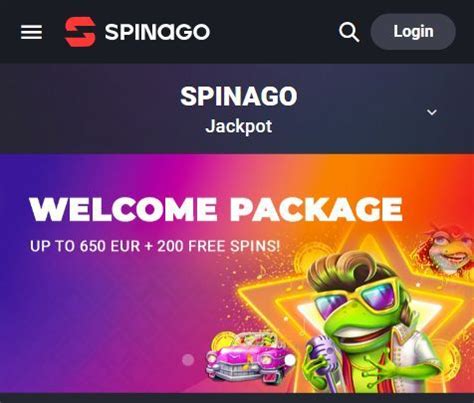 Spinago login  €300 / $200 NZD / $200 AUD