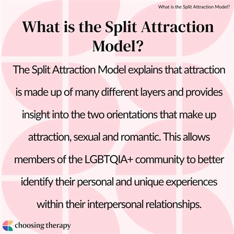 Split attraction model Of course the split attraction model is totally valid and true, but it’s hard enough for aphobes to believe that people can lack attraction without having to get them to consider multiple types of attraction existing