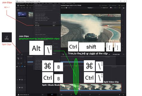 Split hotkey davinci resolve In this tutorial, you will learn how to grab a still frame or image from your video footage using Davinci Resolve 18
