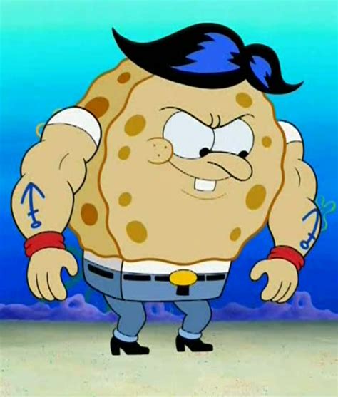 Spongebob cousin blackjack  BlackJack is a very muscular sponge with tattoos and is the complete opposite of SpongeBob, while cousin Todd is messy and can’t even match his clothes properly