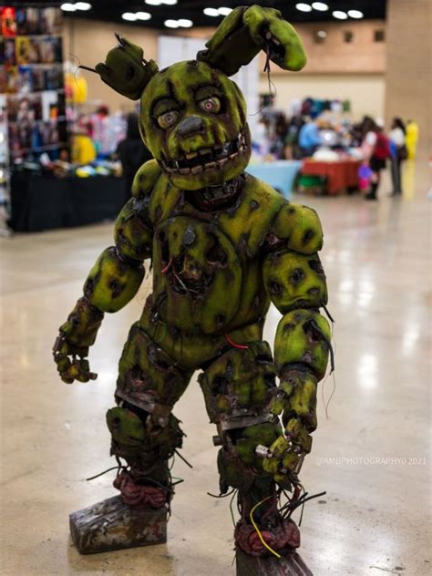 Springtrap cosplay tutorial  This is the process