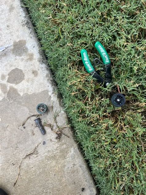 Sprinkler repair highland park  But us on the other hand