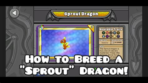 Sprout dragon dragonvale  Etherium per hour: Etherium is only earned when the dragon is in the Rift