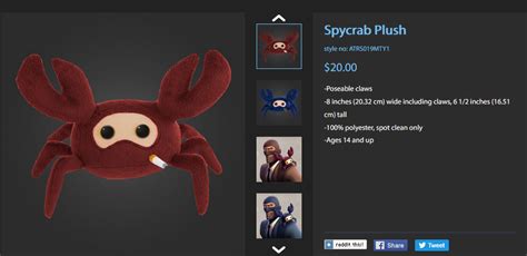 Spycrab cosmetic  - The spycrabbers add each-other to their friends-lists on steam