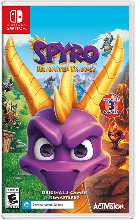 Spyro reignited trilogy trainer  I don't know about bundling those 2 together though