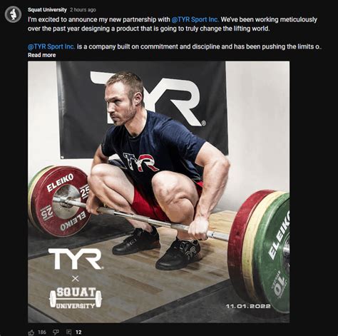 Squat university tyr discount code 5 M at the best online prices at eBay! Free shipping for many products!This means the front squat placed roughly 15% more torque on the knees than the high-bar squat and 57% more than the low-bar squat