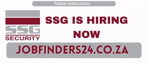 Ssg security vacancies in gauteng  SSG SECURITY SOLUTIONS | 269 followers on LinkedIn