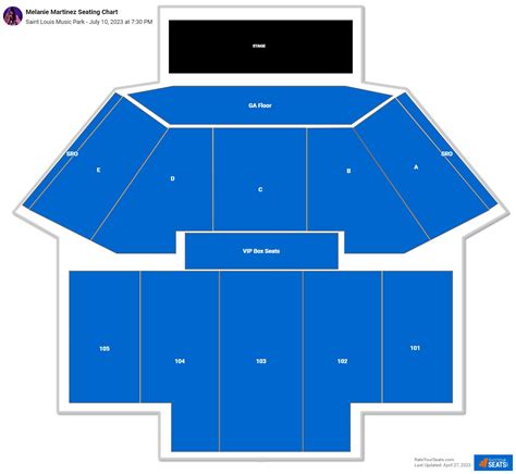 St louis music park seating chart  section