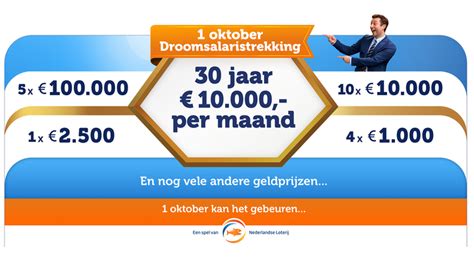 Staatsloterij uitslag 1 oktober  1/5