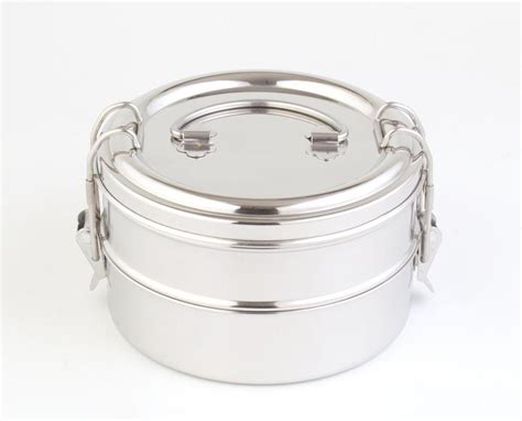Prahransteel Microwavable Stainless Steel Lunch Box - 5.1 Cup (Black)