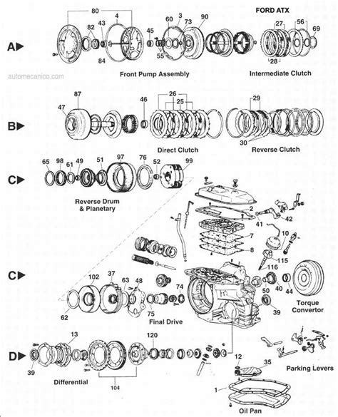 Standard transmision ford escort  Carefully separate the pan from the transaxle housing