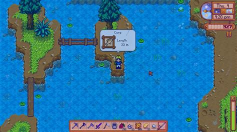 Stardew vally carp Secret Woods