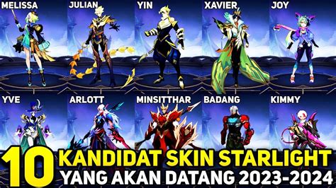 Starlight ml bulan september 2023  Belum ada pengumuman resmi dari Moonton, tetapi bocorannya sudah beredar di mana-mana