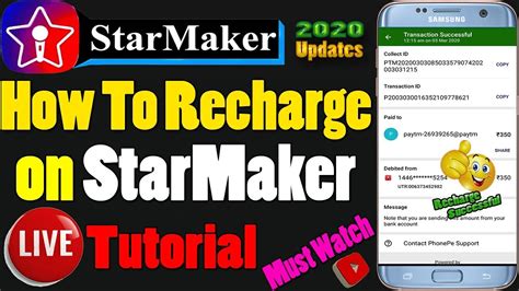 Starmaker recarga  Then here are some list of Alternate apps of StarMaker:-Smule – This is the most loved app amongst people